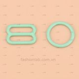  Bộ khuyên O+8 kim loại sơn tĩnh điện 1cm #020205 