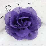  Hoa hồng vải voan cát đường kính 8cm 