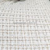  Vải tweeds dệt sợi kim tuyến 003 #030901 