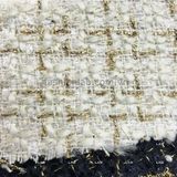  Vải tweeds dệt sợi kim tuyến 003 #030901 