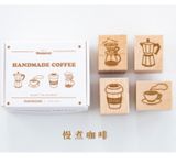  Set con dấu gỗ #040101 