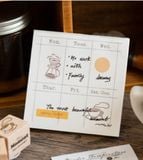  Set con dấu gỗ #040101 
