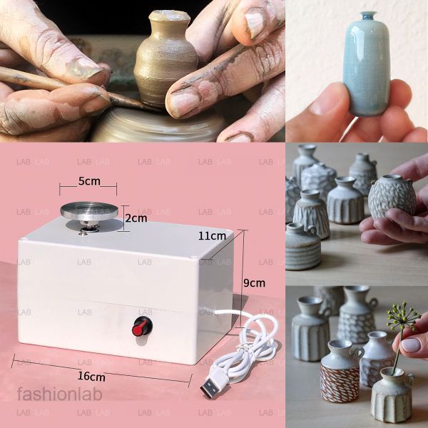  Máy xoay làm gốm mini #0404 