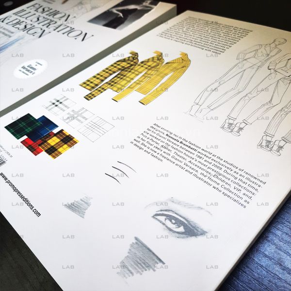  Sách Fashion Illustration & design - Minh họa thời trang #060101 