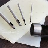  Thớt nhựa chịu lực - đế kê gõ đinh tán, đóng khuy cúc #010902 