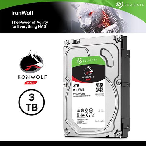  Ổ cứng NAS Seagate Ironwolf 3TB 