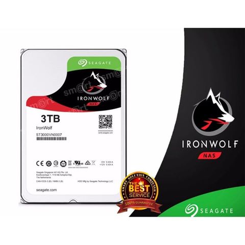  Ổ cứng NAS Seagate Ironwolf 3TB 