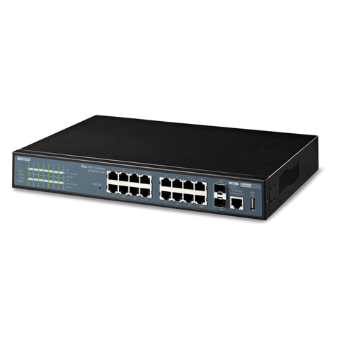  Switch Buffalo BS-POE-G2116M BusinessSwitch POE 16port 