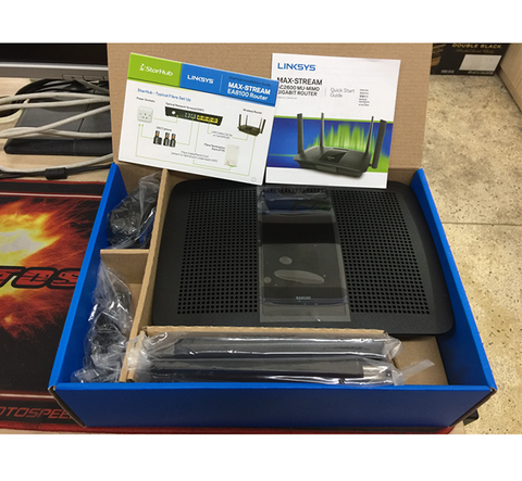  ROUTER WIFI LINKSYS EA8100 MAX-STREAM™ AC2600 