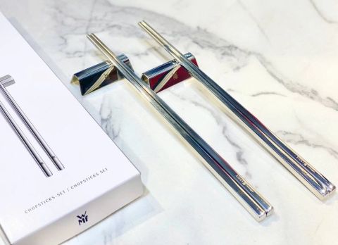  Bộ 2 Đôi Đũa Kèm 2 Gác Đũa WMF Nuova 