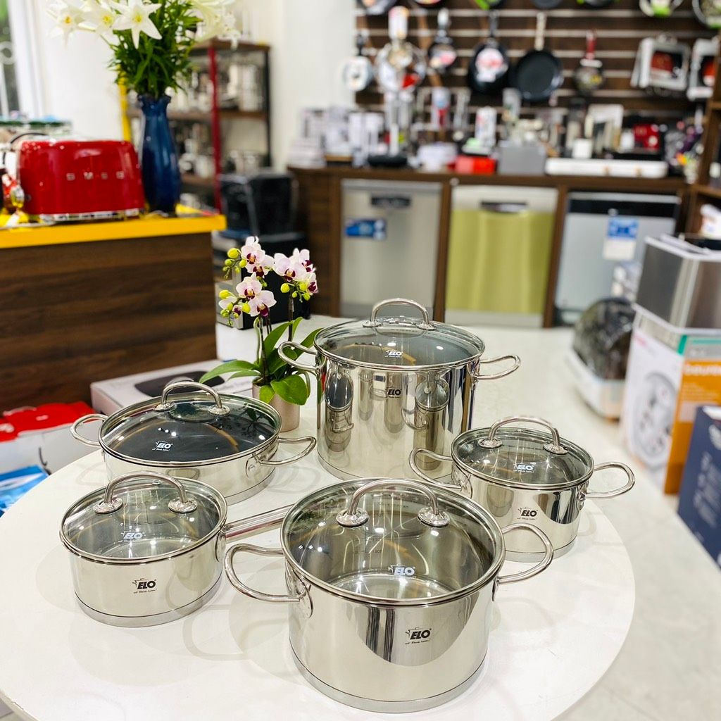  Bộ nồi Elo Profi Cristal 5 món 