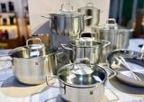  Bộ Nồi 6 Món WMF Brillant – Đẳng Cấp Nhà Bếp Chuẩn Đức 
