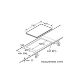  Bếp Từ Đôi Bosch PPI82560MS Series 8 
