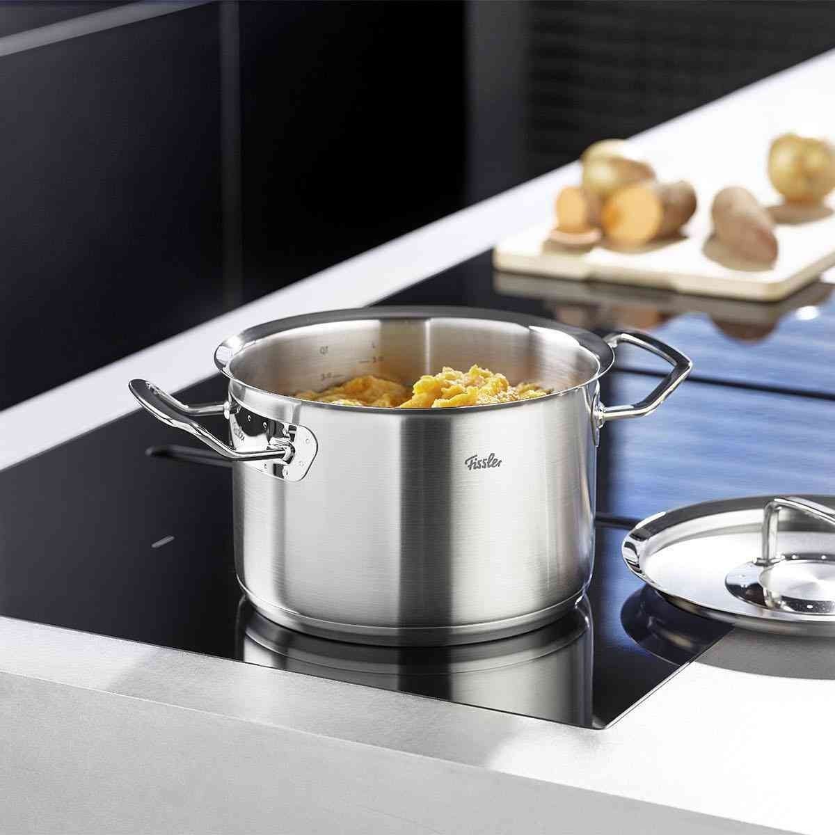 FISSLER PRO COLLECTION 6 INOX WITH SERVING PAN AND CONICAL PAN – Bếp Tây