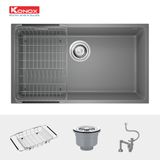  Chậu rửa bát Granite Sink Naros 760S Grey 
