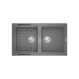  Chậu rửa bát Granite Phoenix 860 Grey 