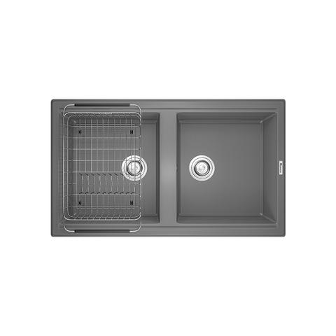  Chậu rửa bát Granite Phoenix 860 Grey 