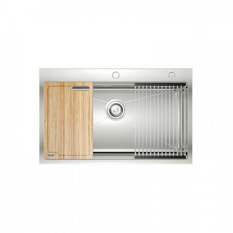  Chậu rửa bát 1 hố Workstation - Topmount Sink KN8050TS 