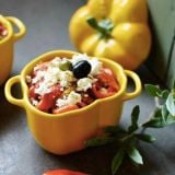  Âu sứ Staub Paprika Cocotte 12,9cm quả ớt vàng 