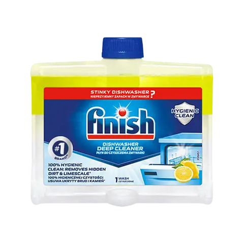  Dung dich vệ sinh máy rửa bát Finish  250ml- Hương chanh 