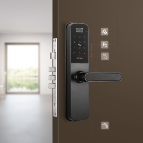  Khóa điện tử BAUMA BM600 Thân khóa lớn 912.20.393 