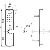  Khóa điện tử Hafele DL7000 912.05.497 