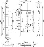  Khóa điện tử vân tay Hafele EL10K 912.05.314 