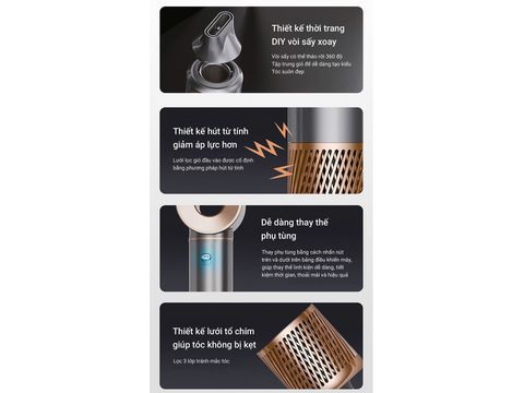  Máy sấy tóc ion âm Lumias HDL-200M – Giải pháp chăm sóc tóc toàn diện 