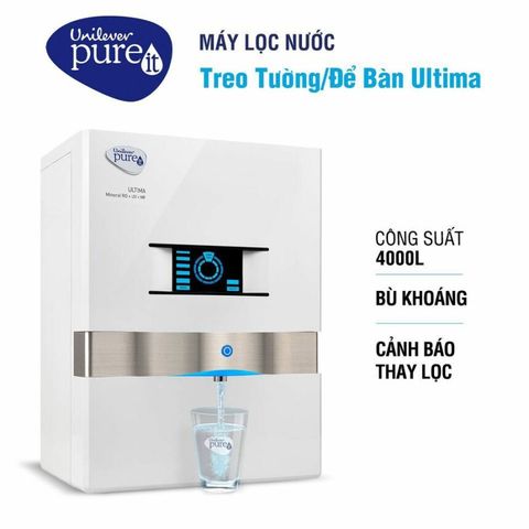  Máy Lọc Nước Unilever Pureit Ultima (Trắng) 