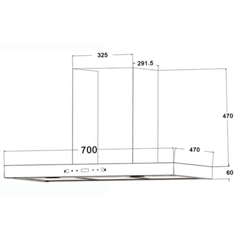  Máy hút mùi SMARAGD VIGOR 