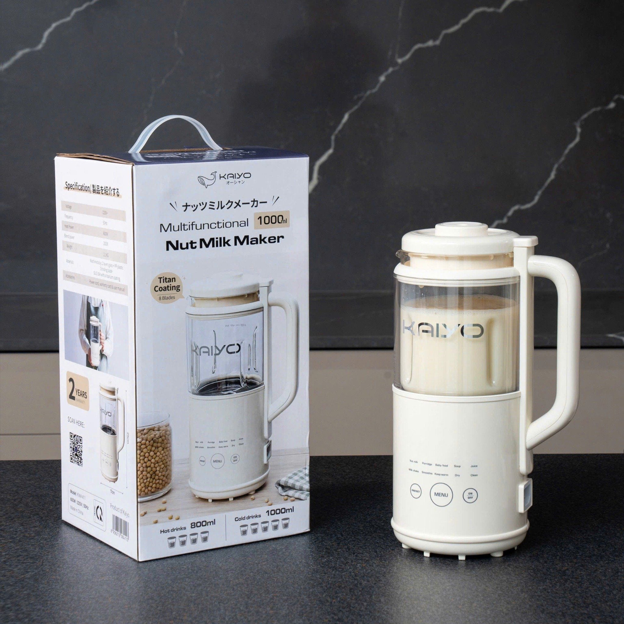  MÁY LÀM SỮA HẠT ĐA NĂNG KAIYO 1000ML (KNM-411) 