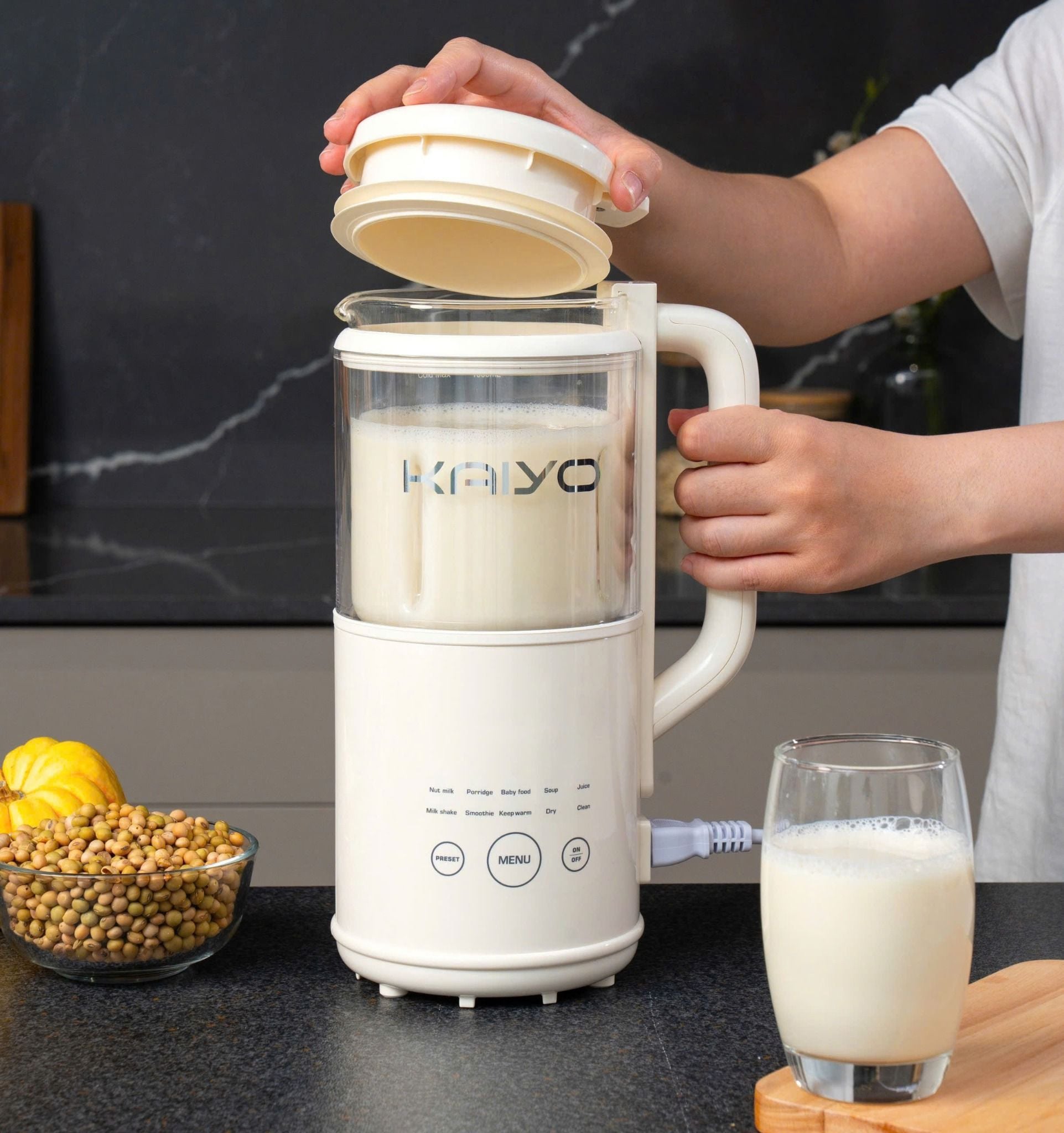  MÁY LÀM SỮA HẠT ĐA NĂNG KAIYO 1000ML (KNM-411) 