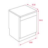  Máy rửa bát độc lập Teka LP9 850 