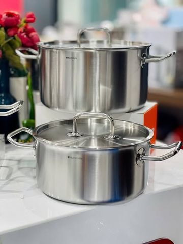  Nồi inox 3 lớp nguyên khối cao cấp Edelkochen Verthe Collection 18cm 