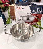  Nồi Inox nguyên khối Seka 18cm 1,5L 