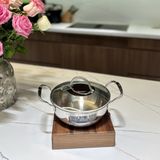  Nồi Inox nguyên khối Seka 18cm 1,5L 