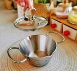  Nồi Mini Chockmen CKM16 (12.5cm) Có Tay Cầm Kèm Nắp 