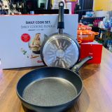  Set 2 chảo chống dính Fissler Adamant Comfort 24,28cm 