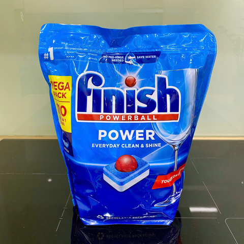  Viên rửa bát Finish Power All in 1 hương Soda - Túi 100 viên 