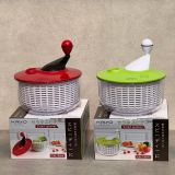  Rổ quay rau Kaiyo màu xanh/đỏ 5,5L 