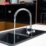  Vòi rửa bát Kết Hợp RO Trim-Water Black 