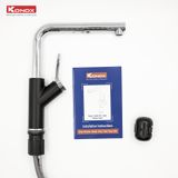  Vòi rửa bát rút dây Artan Black 