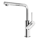  Vòi rửa bát rút dây Artan Chrome 