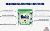  VIÊN RỬA BÁT FINISH ALL IN 1 MAX ECO 70 viên 
