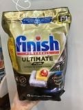  Viên rửa bát siêu cao cấp Finish Ultimate Plus All in 1 hương Chanh - Túi 85 viên 