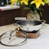  Nồi Chảo Arttdinox Cookware 24cm đúc nguyên khối 
