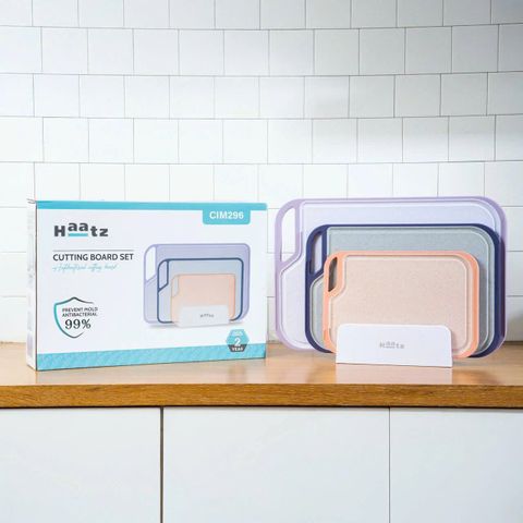  Bộ 3 thớt nhựa kháng khuẩn Haatz CIM296 