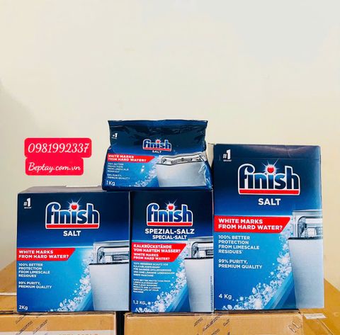  Muối rửa bát Finish 4kg- hàng nhập khâủ chính hãng 