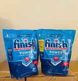  Viên rửa bát Finish Power All in one 110 viên- Hàng nhập khẩu chính hãng 