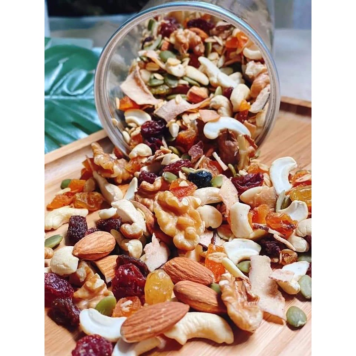  Granola siêu hạt 100% hạt 